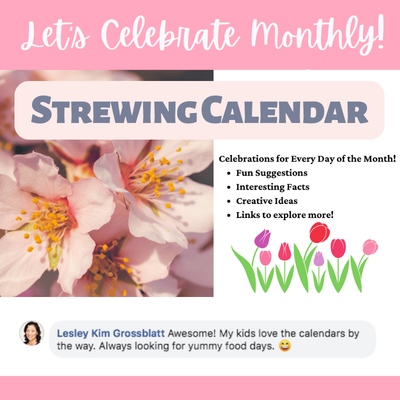 Strewing Calendar - Monthly