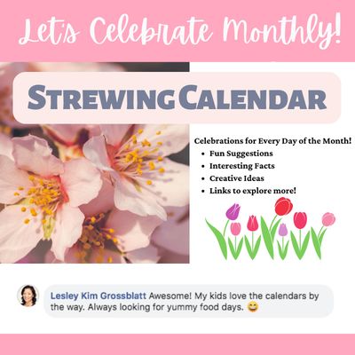 Strewing Calendar - Monthly Strewing Calendar - Monthly