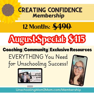 AUGUST SPECIAL Creating-Confidence Membership Group - 12-Months AUGUST SPECIAL Creating-Confidence Membership Group - 12-Months