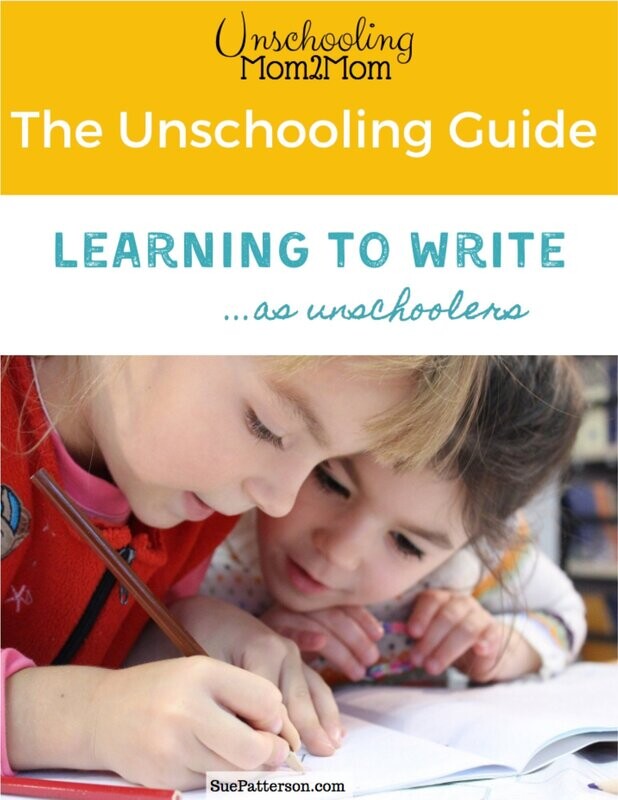 Unschooling Guide: Learning to Write