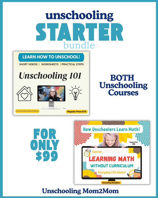 Unschooling Starter Bundle Unschooling Starter Bundle