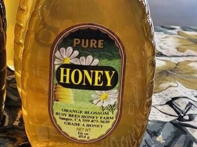 Honey, Orange Blossom Flavor