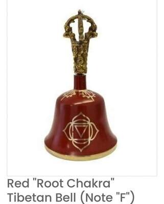 Red Root Chakra Tibetan Bell
