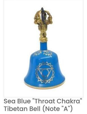 Blue Throat Chakra Tibetan Bell