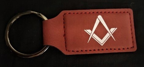 Portachiavi Squadra/Compasso rettangolare vari colori