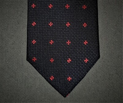 Cravatta logo Croce Templare