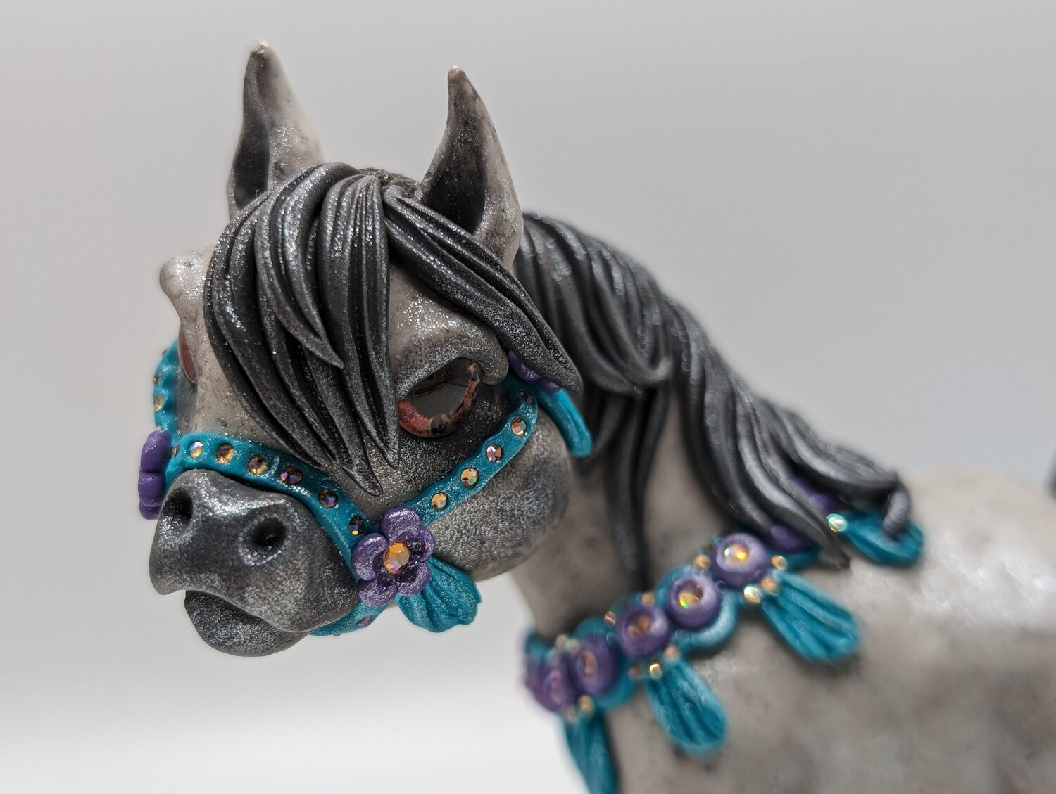 Chunky Pony - Grey Arabian