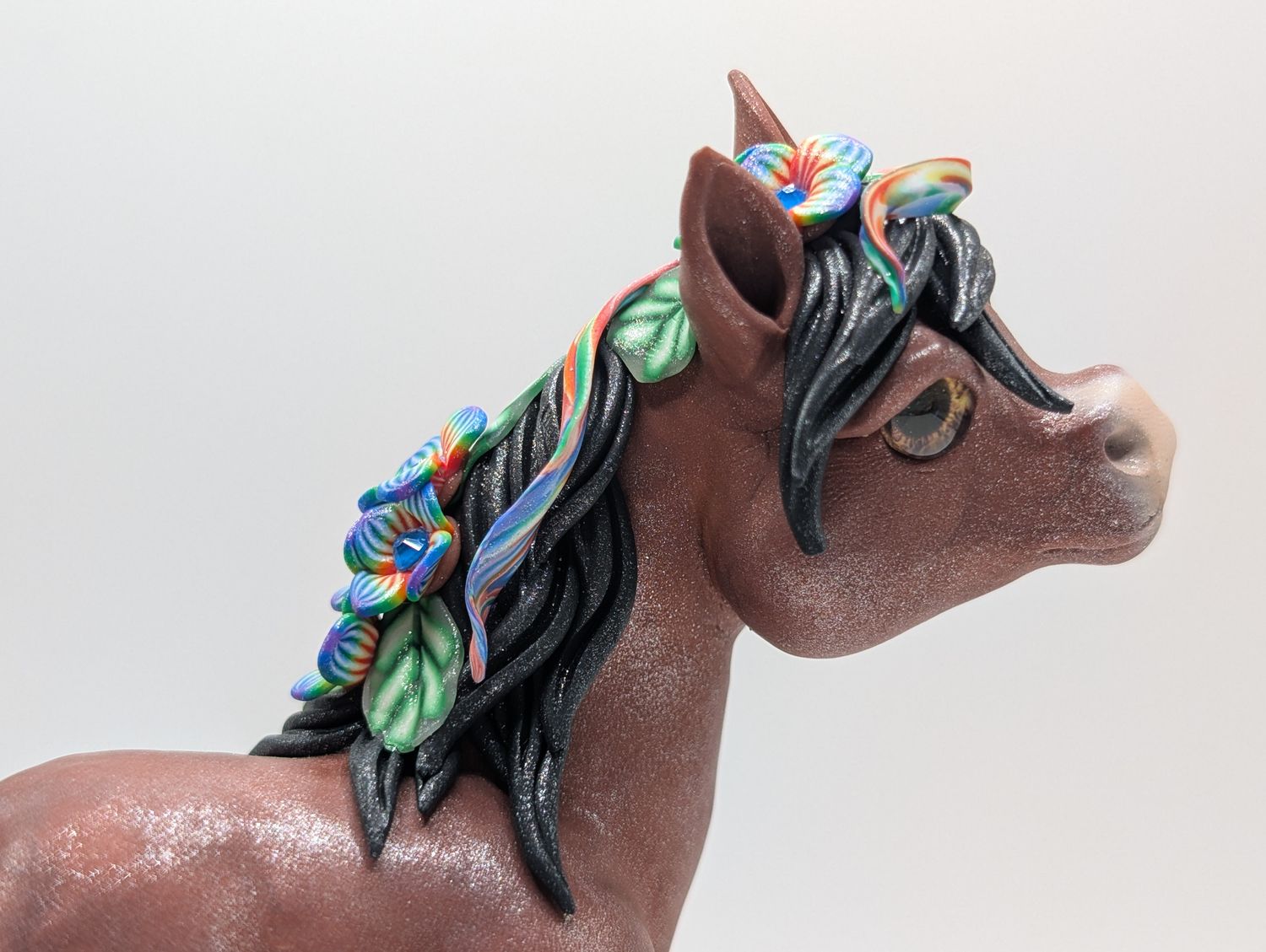 Bay Chunky Pony