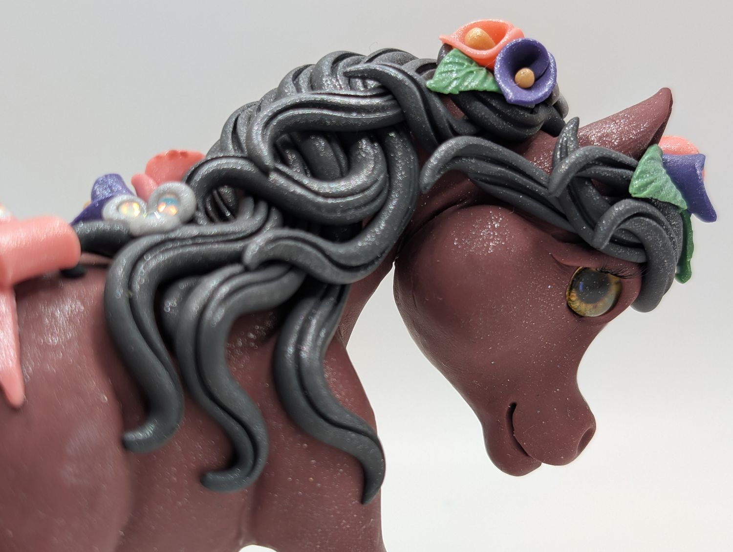 Bay Chunky Pony