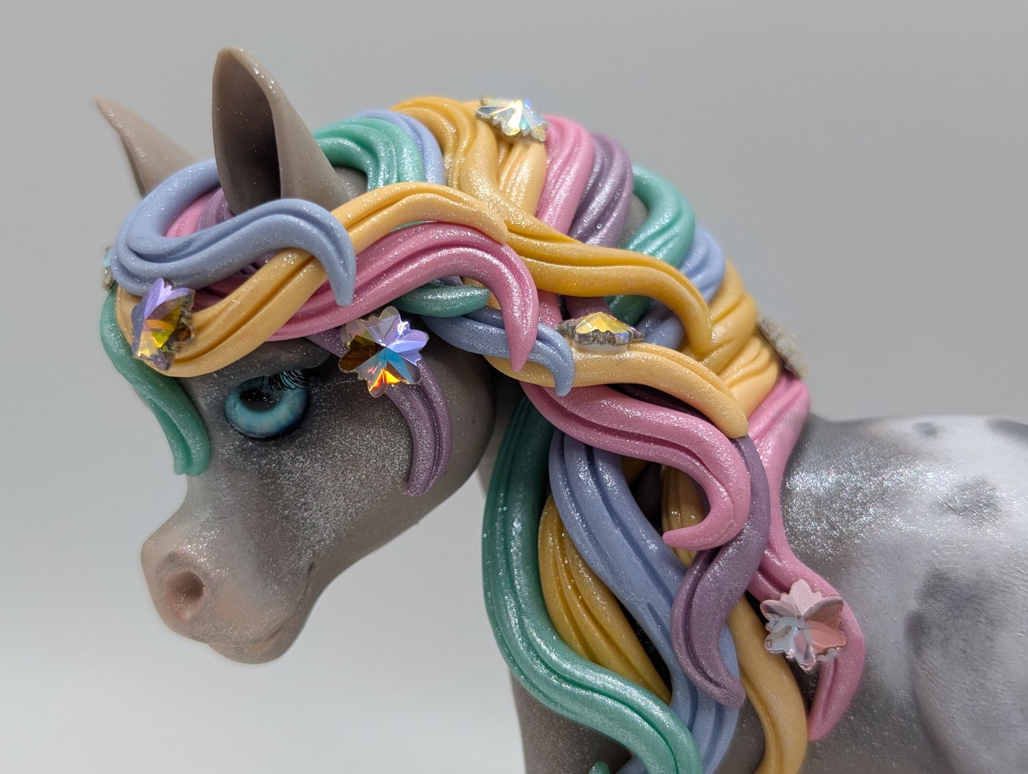 Rainbow Appy Chunky Pony