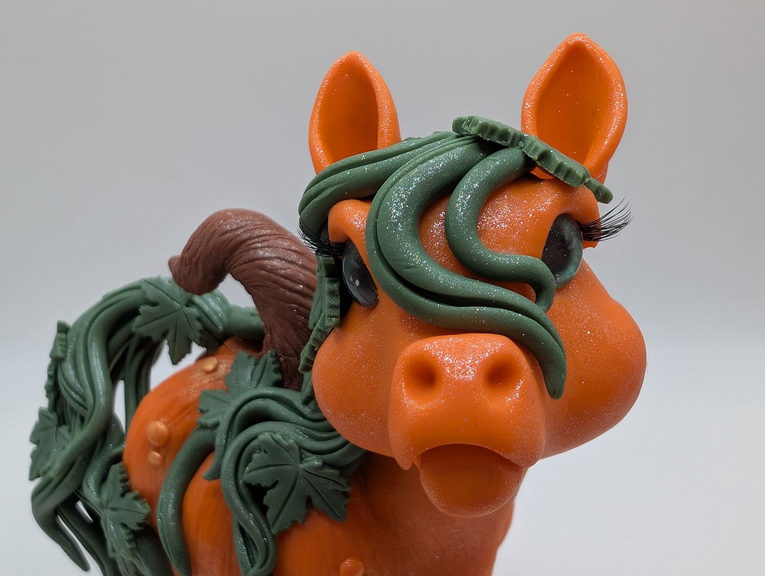 Chunky Pumpkin Pony