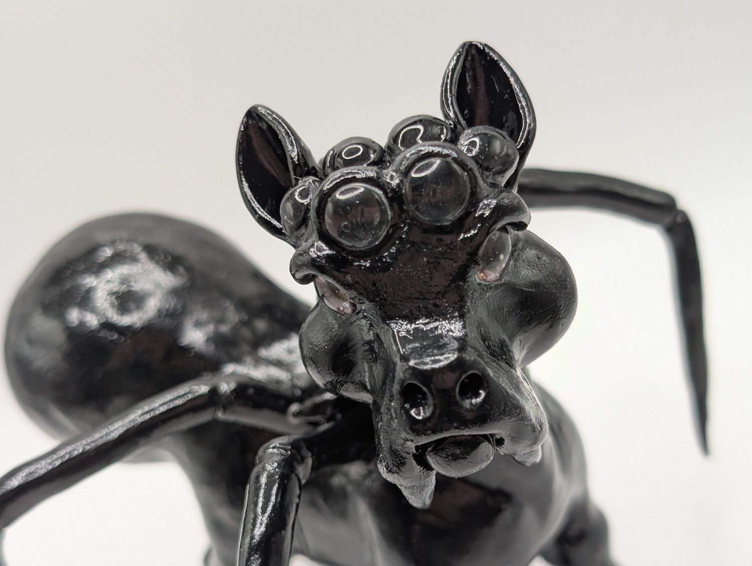 Chunky Black Widow Pony