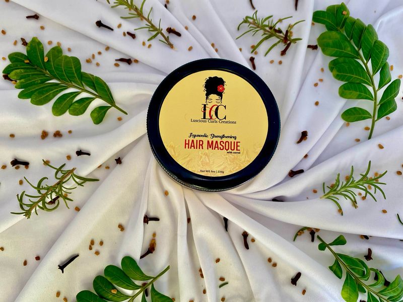 Ayurvedic Strengthening Hair Masque