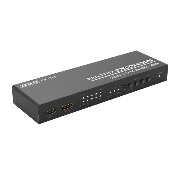 14281129 MATRIX HDMI 4X2 PORTE UHD TV 4K X 2K @ 60HZ HDR CON DOWNSCALING