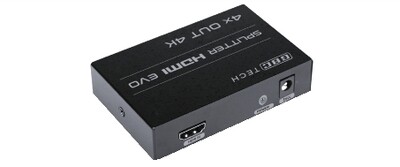 14281018 MINI SPLITTER HDMI 4 USCITE 3D UHD TV 4K X 2K @ 30HZ