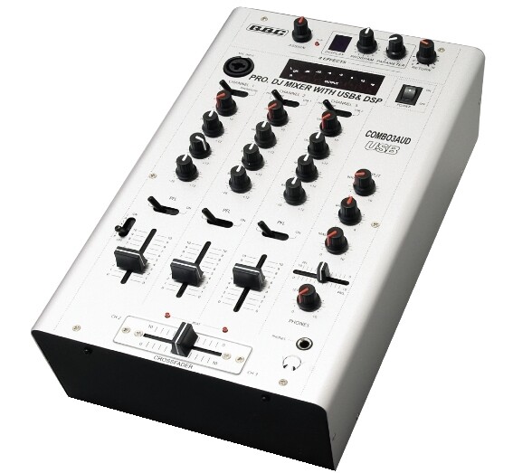 61506230 DJ MIXER 3 CANALI CON EFFETTI
