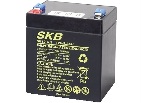 SK12 - 5,2 - BATTERIA AL PIOMBO 12V 5.2AH SKB SK12-5.2