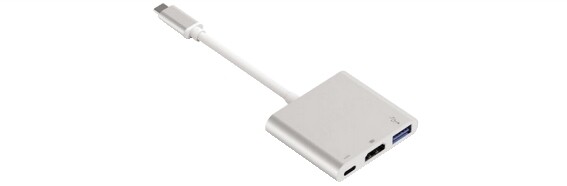 59790110 CONVERTITORE USB 3.1 C GEN 1 / HDMI CON PORTE USB C E A