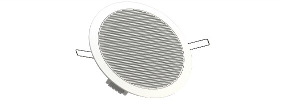 61065155 DIFFUSORE DA INCASSO 100V / 10W