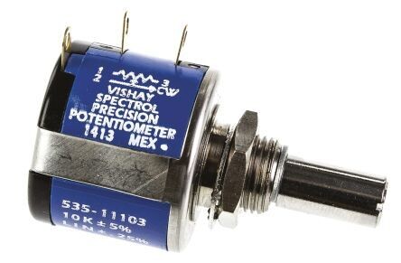 SP535-10R POTENZIOMETRO A FILO 5 GIRI 1,5 WATT 10 ohm