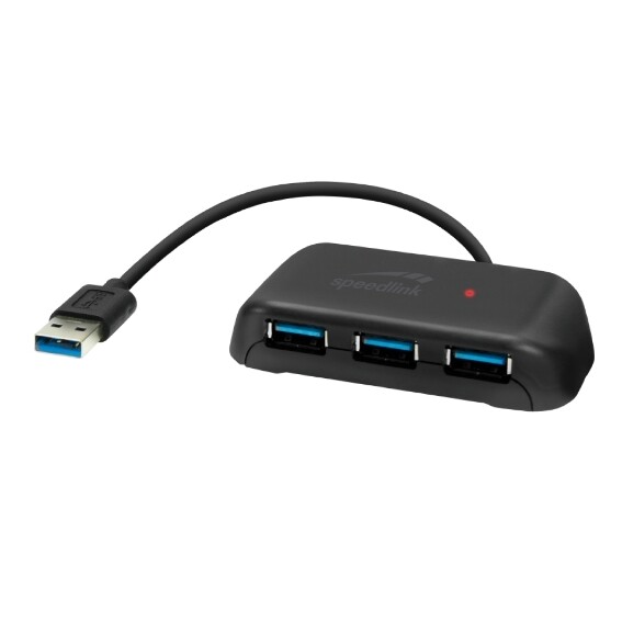 59880450 HUB USB 3.0 4 PORTE CON ALIMENTATORE SPEEDLINK