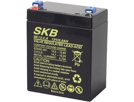 SK12 - 2,9 - BATTERIA AL PIOMBO 12V 2.9AH SKB SK12-2.9
