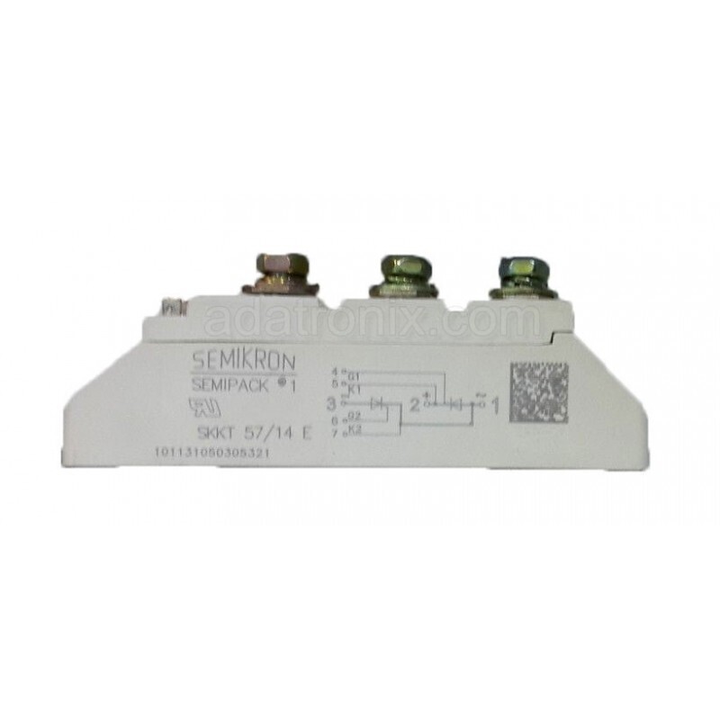 SKKT57-14E SEMIPACK 50A 1400V THYRISTOR