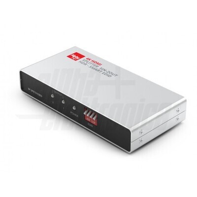 CT302/23 Distributore HDMI®, 1 in - 2 out 4K@60Hz con smart EDID - compatibile HDR - con scaler
