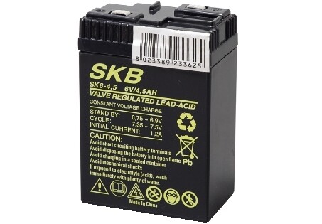 SK6 - 4,5 - BATTERIA AL PIOMBO RICARICABILE SKB