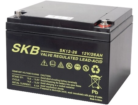 SK12 - 26 - BATTERIA AL PIOMBO 12V 26AH SKB SK12-26