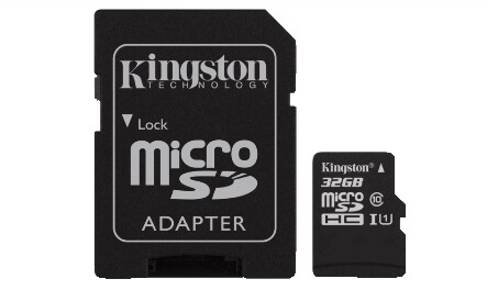 PK701915 FLASH DRIVE MICRO SDHC/32GB CON ADATTATORE SD KINGSTON