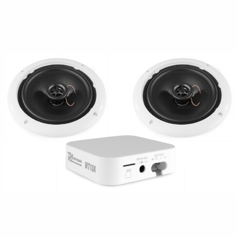 04400960 KIT MODULO STREAMER AUDIO WI-FI AMPLIFICATO + DUE CASSE IMPERMEABILI DA INCASSO