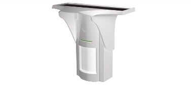 67320073 SENSORE PIR WIRELESS IN DOPPIA TECNOLOGIA PER ESTERNI CON PANNELLO FOTOVOLTAICO PER ANTIFURTI SECUREASY, SECURWI, MY DEFENSE, SMART DEFENSE E SIRENE ISNATCH