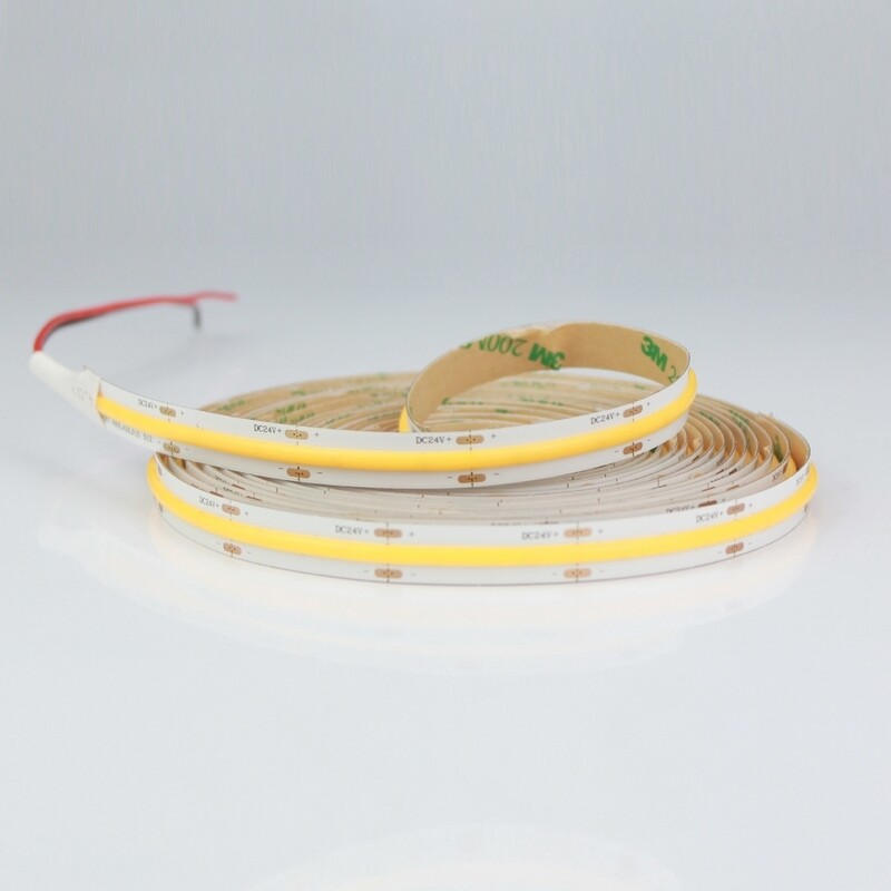 23023078 STRISCIA 5M IP20 COB 528 LED/M 24V 14W/M 1200LM/M 6500K