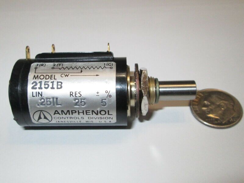 P2151B-10K POTENZIOMETRO A FILO 10 GIRI 10K