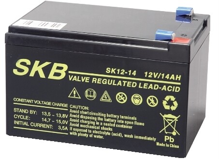 SK12 - 14 - BATTERIA AL PIOMBO 12V 14AH SKB SK12-14