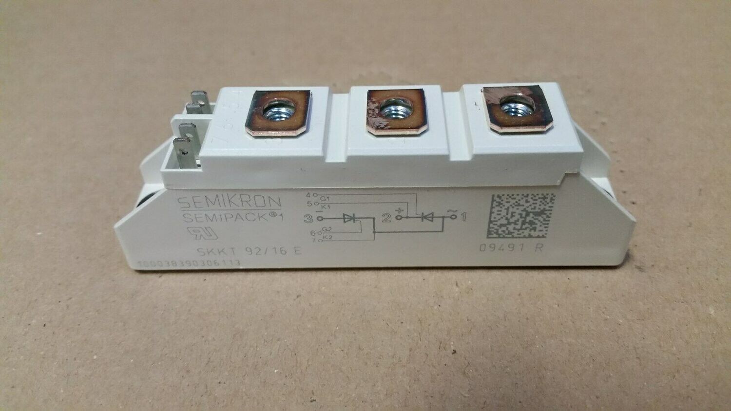 SKKT92-16E SEMIPACK 95A 1600V THYRISTOR