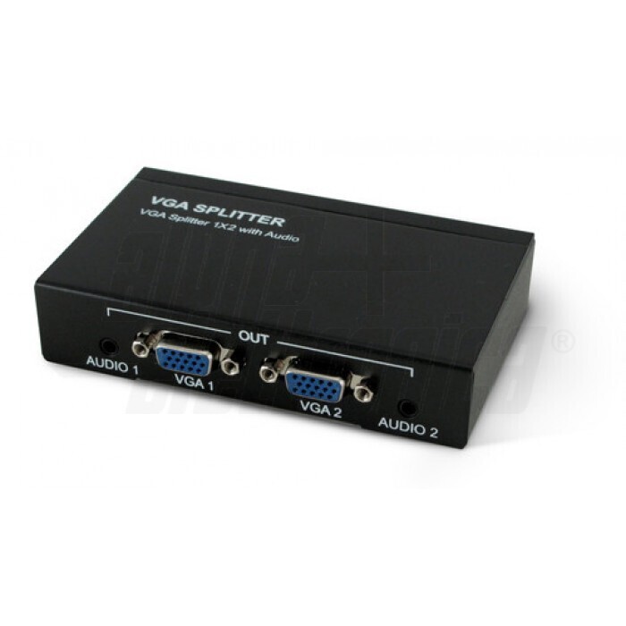 CT302/VGA/6 Distributore VGA, 1 in - 2 out
