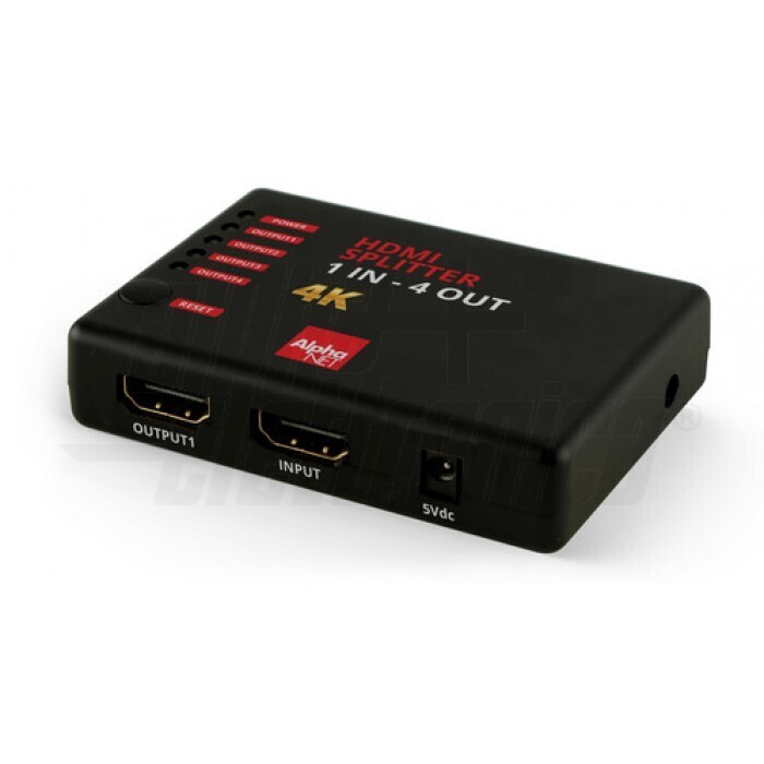 CT304/6-1 Distributore HDMI®, 1 in - 4 out 4K@30Hz