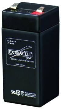 30-5025 BATTERIA RICARICABILE AL PIOMBO ERMETICO 4 V-4,5 AH SERIE PLUS
