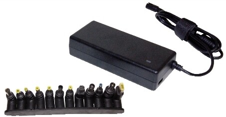 34011506 ALIMENTATORE UNIVERSALE PER NOTEBOOK A TENSIONE VARIABILE AUTOMATICO 120W CON USB