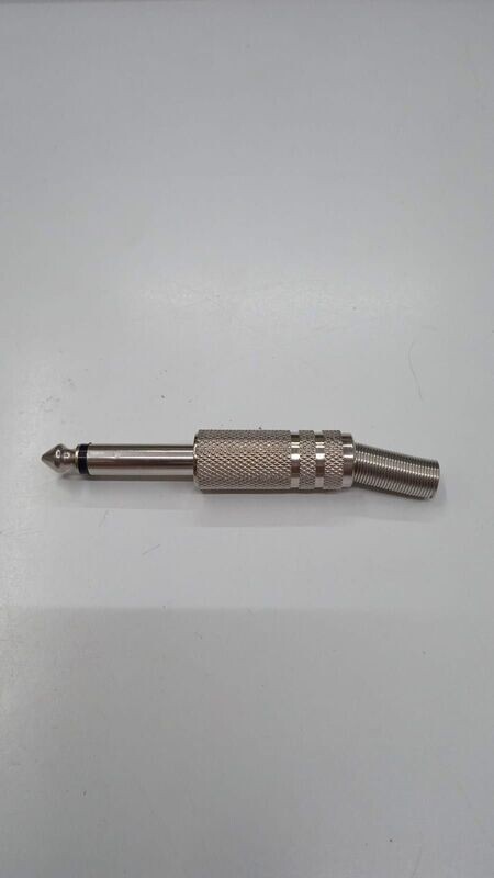 SPINA VOLANTE METALLO ARGENTO MONO 6,3mm