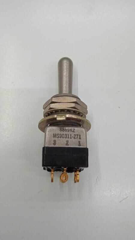 DEVIATORE BIPOLARE A LEVA  ZERO CENTRALE MOMENTANEO
(ON)/(ON) EATON
MS 90311-271