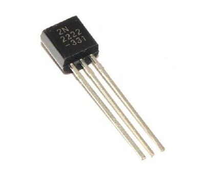 Transistor 2N2222 (40V 600mA) NPN
