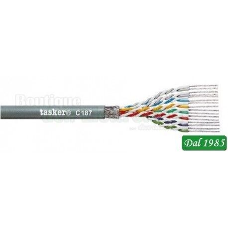 Tasker C187 8x2x0,22 mm²
Shielded Twisted Pair Cable
( Minimo ordinabile 10MT )
