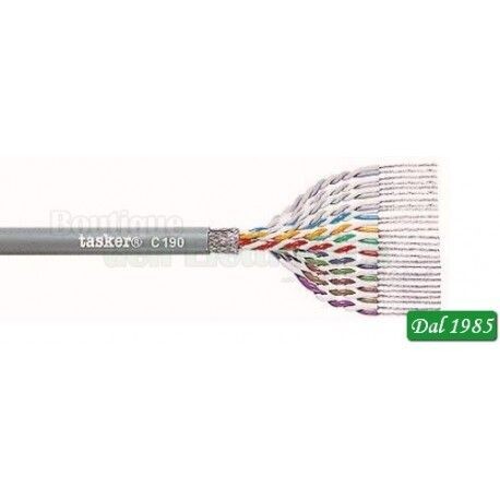 Tasker C190 13x2x0,22 mm²
Shielded Twisted Pair Cable
( Minimo ordinabile 10MT )
