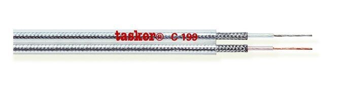 Tasker C199 - 2x0,25 mm² - Shielded Flat Audio Cable
( Minimo ordinabile 10MT )