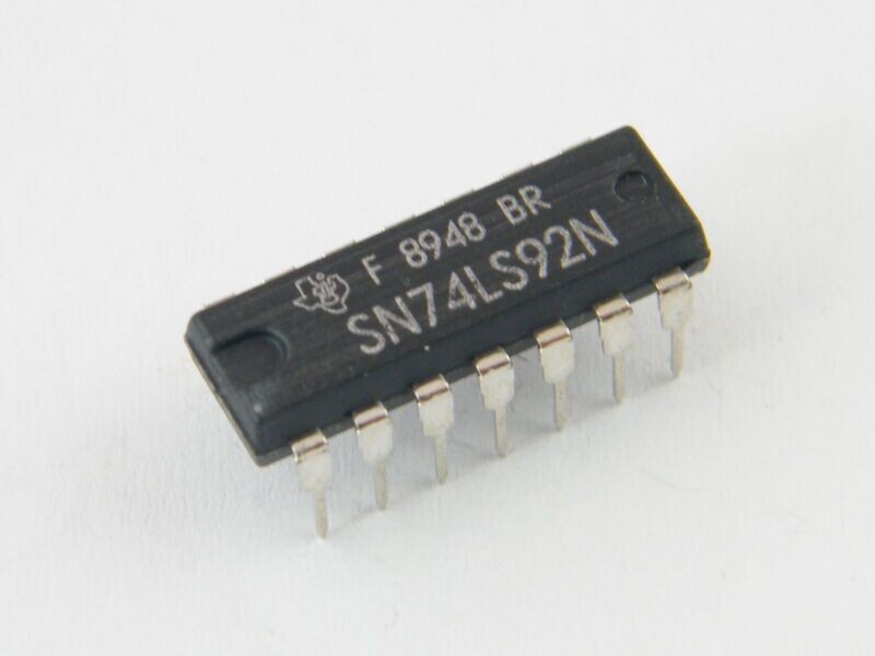74LS92  I.C.
DIP-14