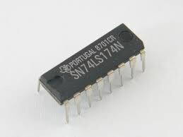74LS174  I.C.
DIP-16