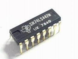 74LS447  I.C.
DIP-16